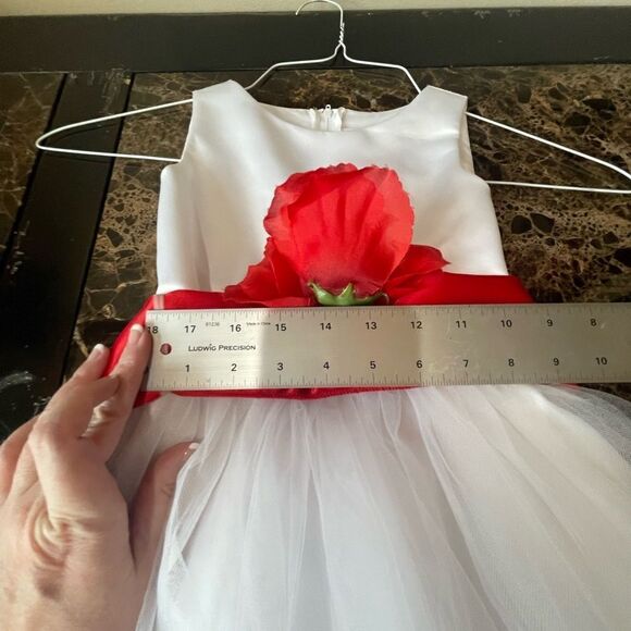 GIRL'S Spring Tulle Rose Dress 👗 - Picture 13 of 17